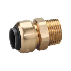 Raccord mâle droit à visser 28mm