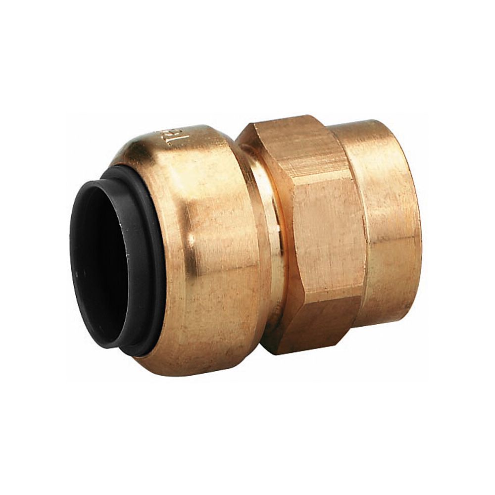 Raccord femelle droit à visser 15mm
