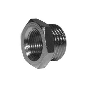 Réduction 1/2"-3/8", nickelé