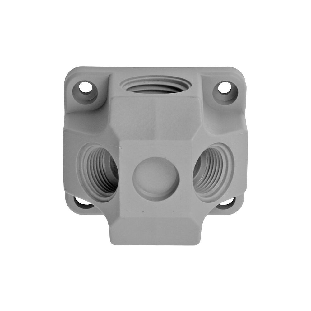 Boîte de distribution en plastique, gris