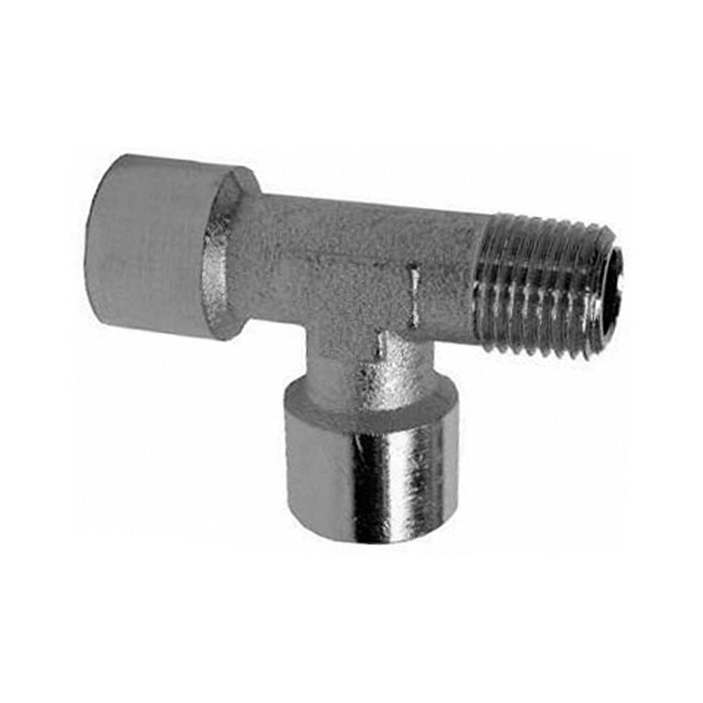 Raccord T avec filetage int./ext. 1/8"