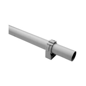 Tube protecteur gris, 27,8/32,0mm