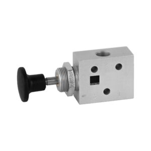 Distributeur à poussoir, mono-stable
