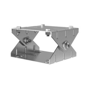 Plaque pivotante INOX