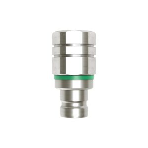 Contre-pièce pour fluides laiton nickelé