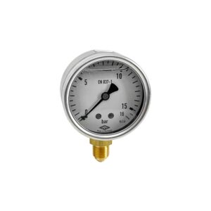 Manomètre 63 mm à bain de glycérine