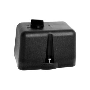 Capot avec bouton tournant