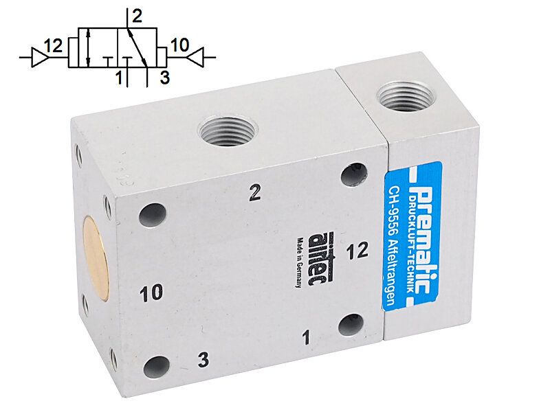 Distributeur pneumatique 3/2-voies — P-05-322