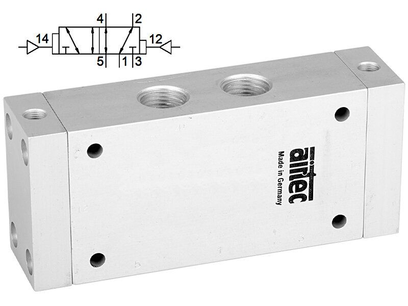 Distributeur pneumatique 5/2-voies — P-12-522