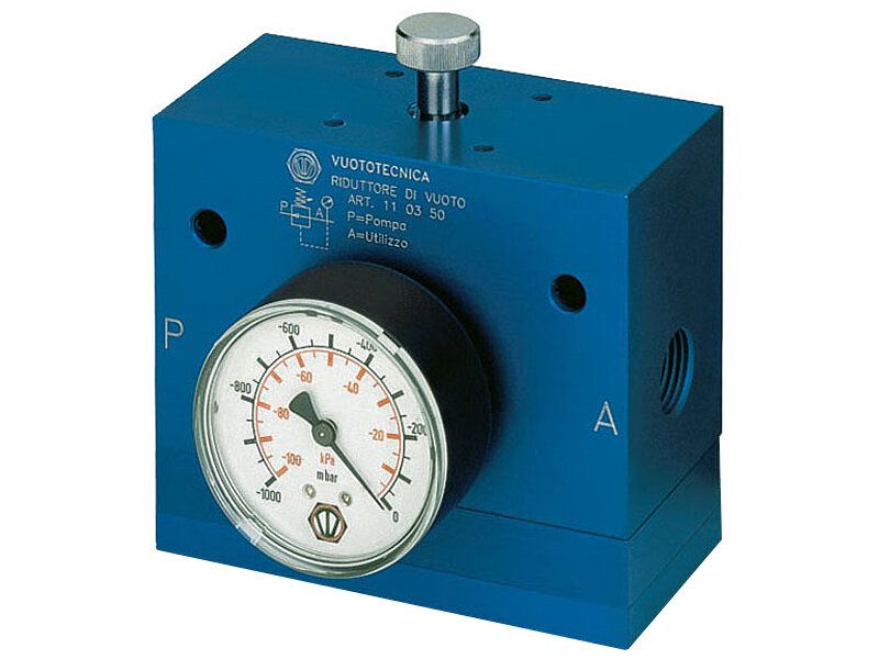 Régulateur de vide 1/4", 800-1 mbar abs — VU110110