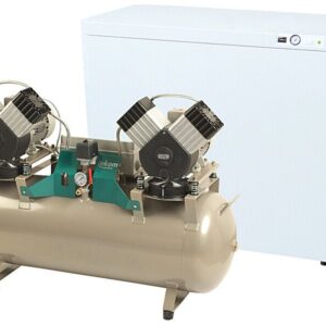 Compresseur EKOM, sans huile — DK50 2x2V/110-S/M