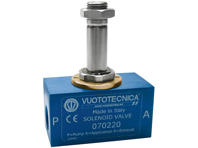 Electrovanne à vide 3/2 voies, NC — VU070216