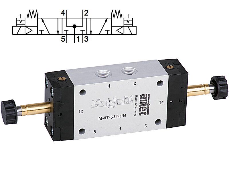 Distributeur magnétique 5/3-voies — M-07-534-HN-570 – Image 2
