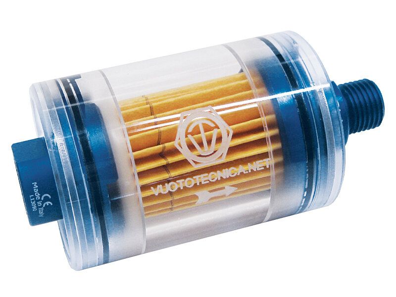 Inline Vacuumfiltre 7 µ, FF-FF 3/8" — VUFCL2