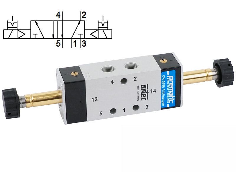 Distributeur magnétique 5/2-voies — M-04-520-HN-570