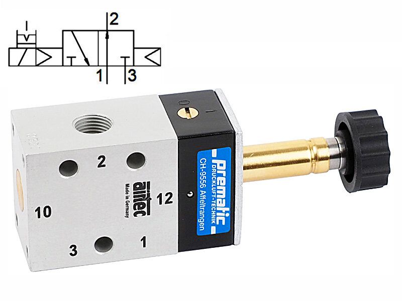 Distributeur magnétique 3/2-voies, NO — MO-04-310-HN-570