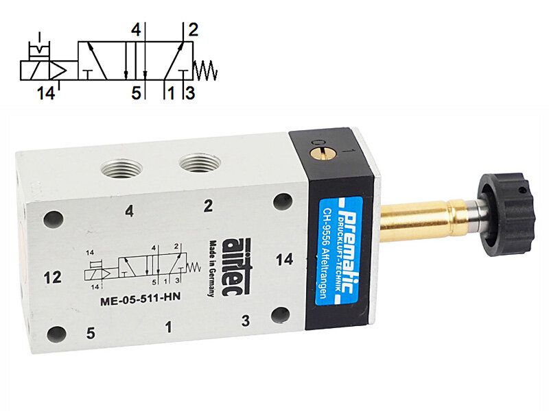 Distributeur magnétique 5/2-voies — ME-05-511-HN-570
