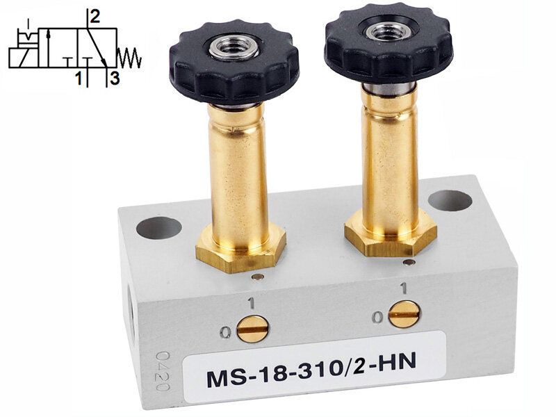 Distributeur magnétique 3/2 voies G 1/8" — MS-18-310/2-HN-500 – Image 2