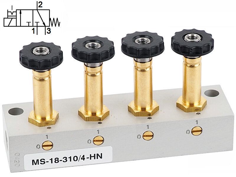 Distributeur magnétique 3/2 voies G 1/8" — MS-18-310/4-HN-500 – Image 2