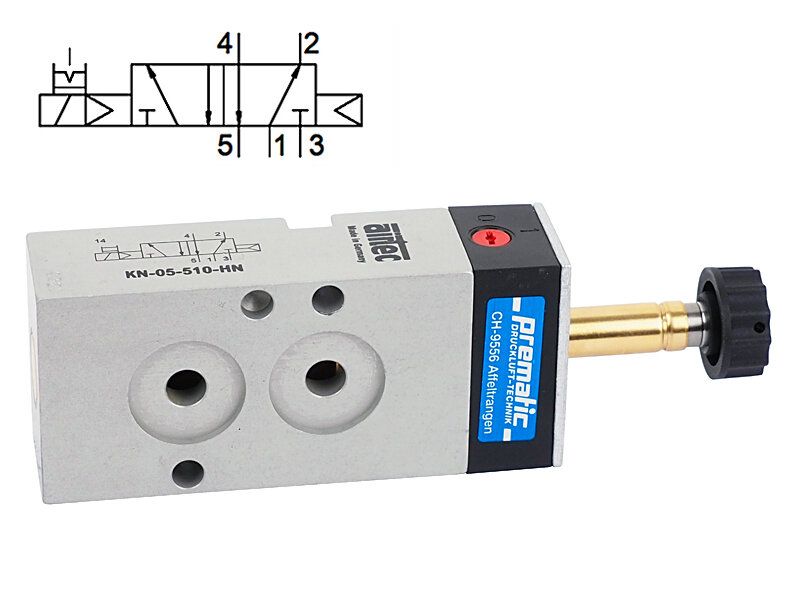 Distributeur magnétique 5/2-voies NAMUR — KN-05-510-HN-570