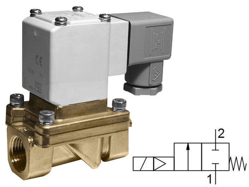 Vanne magnétique 2/2-voies — VXZ262KGA